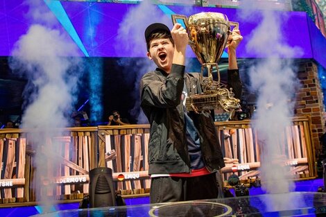 Kyle Giersdorf fue el campeón de la Fortnite World Cup y se llevó 3 de los 30 millones de dólares en premios.
