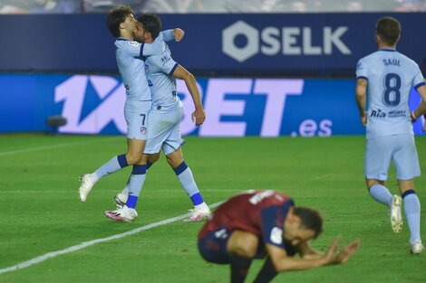 El Atlético Madrid pudo reencontrarse con el triunfo