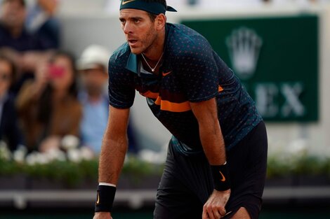 Juan Martín del Potro jugó su último partido ante Shapovalov, hace un año en Queen's.