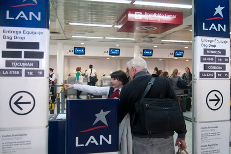 Latam tenía entre 4 y 5 vuelos diarios a la provincia de Córdoba. 