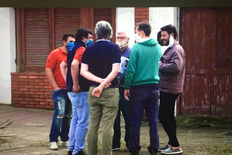 Delegados del gremio aceitero