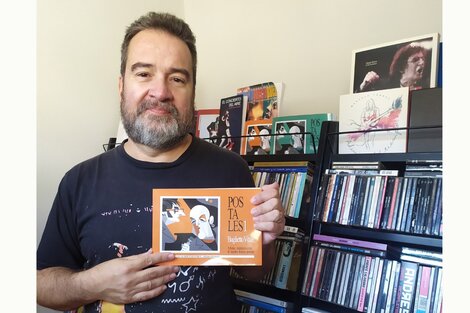 Juan Carlos Baglietto y Lito Vitale, sujetos de los libros "Postales I" y "II"