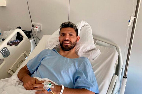 Agüero ya fue operado en España