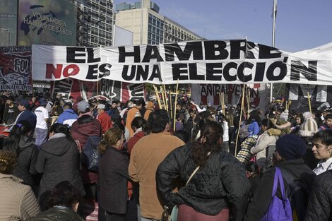 La marcha fue impulsada por el FOL y el Frente Popular Darío Santillán.