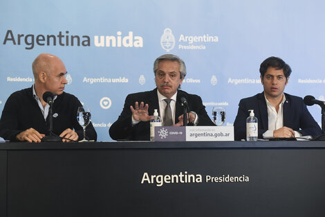 Alberto Fernández recibirá de nuevo a Kicillof y a Rodríguez Larreta.