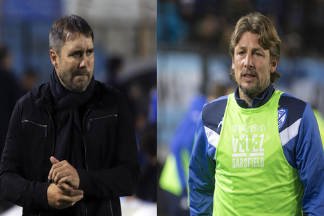 Coudet y Heinze, protagonistas del duelo técnico en Liniers.