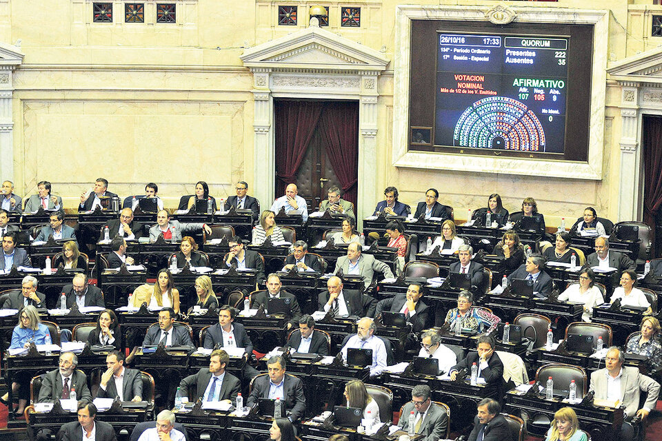 Tras varios cambios de opinión, ganó por dos votos la propuesta de devolver el proyecto a comisión.