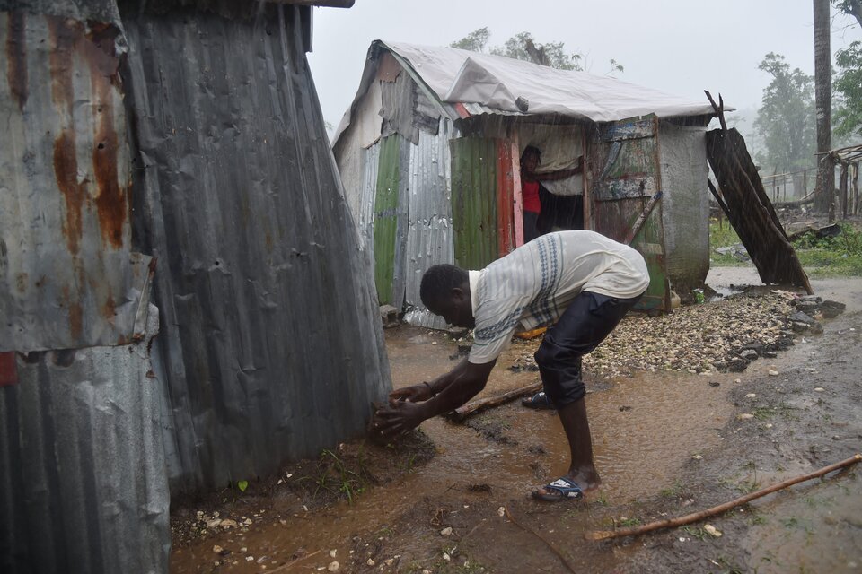 El huracán Matthew causó 800 muertos en Haití en octubre.  (Fuente: AFP)