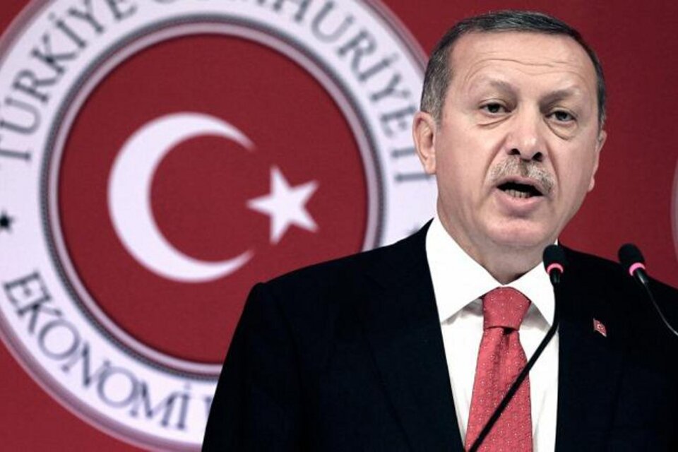 Recep Tayyip Erdogan, presidente de Turquía e impulsor del cambio de sistema político. (Fuente: Télam)