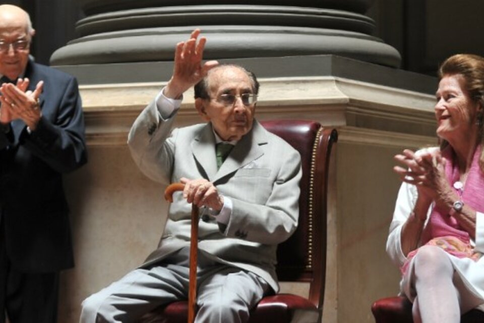 Carlos Fayt tenía 98 años y había dejado la Corte Suprema el pasado 11 de diciembre. (Fuente: Corte Suprema de Justicia)