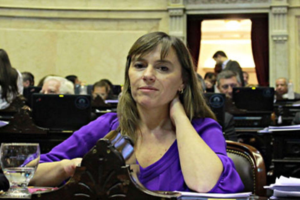 Juliana Di Tullio fue agredida durante la manifestación de apoyo a CFK.