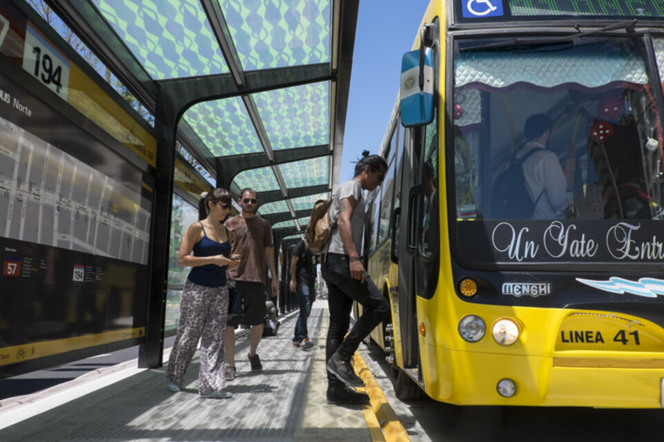 No se podrá circular en Metrobus de 22 a 5 hasta el viernes en la 9 de Julio. (Fuente: Gobierno de la Ciudad)
