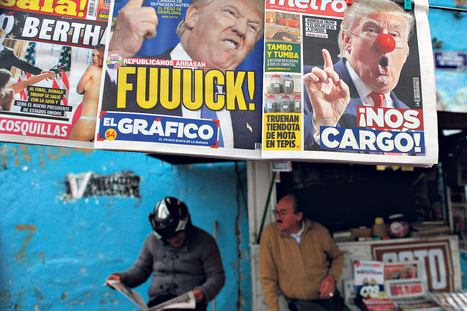 Los medios mexicanos recibieron con sarcasmo la noticia del triunfo de Trump.