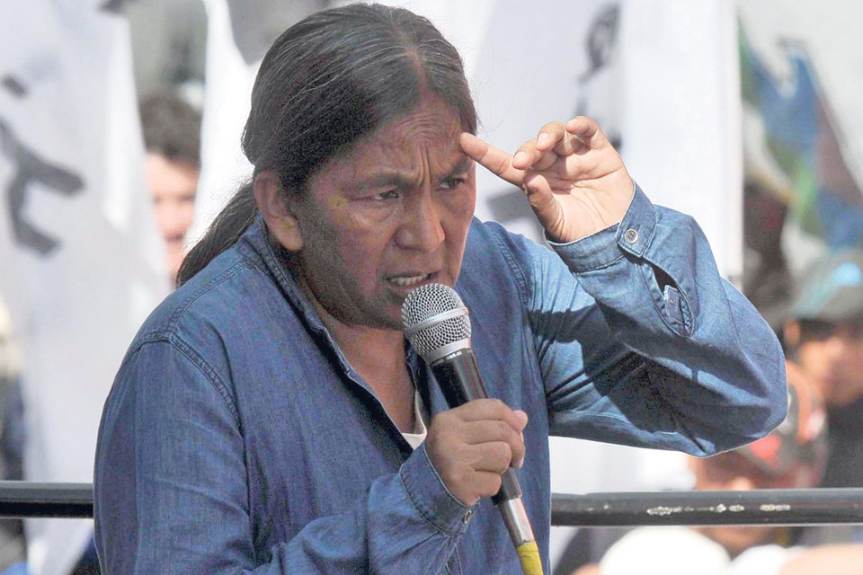 Milagro Sala lleva casi 300 días presa en la cárcel jujeña de Alto Comedero.