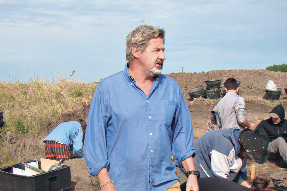 Gustavo Politis, investigador del Conicet y director de un instituto de investigaciones arqueológicas.