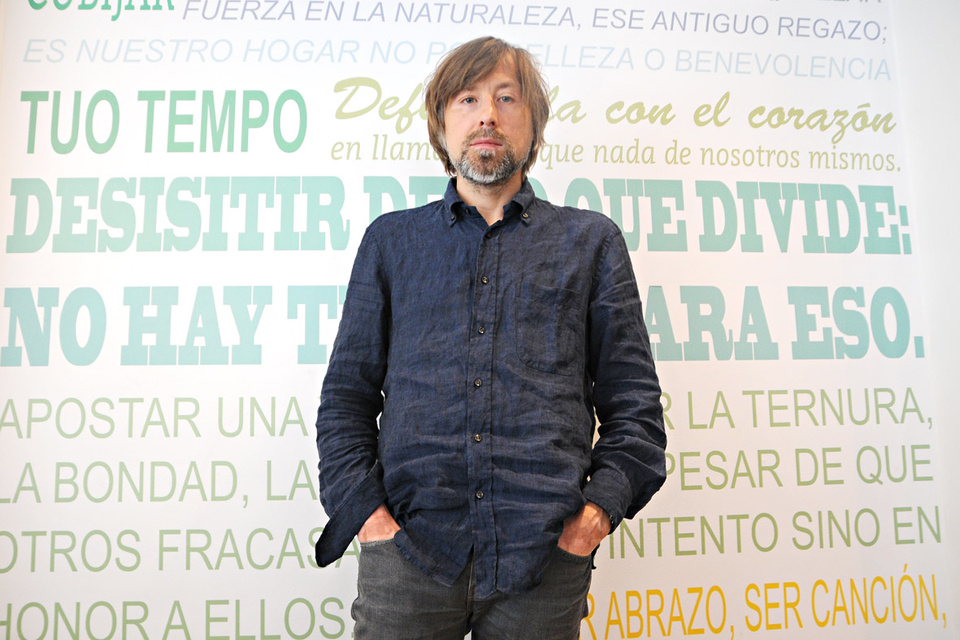 “Debería haber elegido ser escritor, pero me gusta demasiado el cine”, dice Petr Václav.