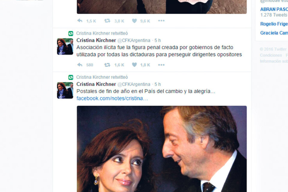 CFK reaccionó ante el procesamiento que le dictó Ercolini.