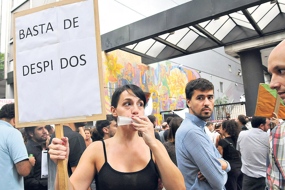 Prometió generar “empleo de calidad”. Pero hubo despidos de todo tipo. (Fuente: Rafael Yohai)