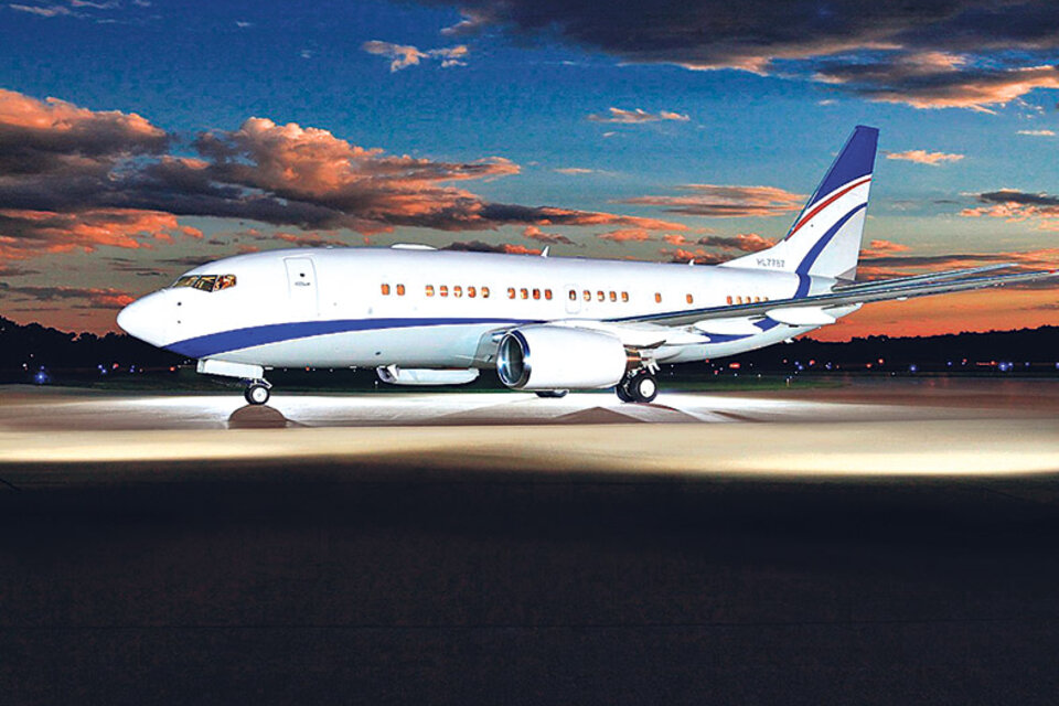 El Boeing que tiene en venta la empresa Freestream Aircraift.