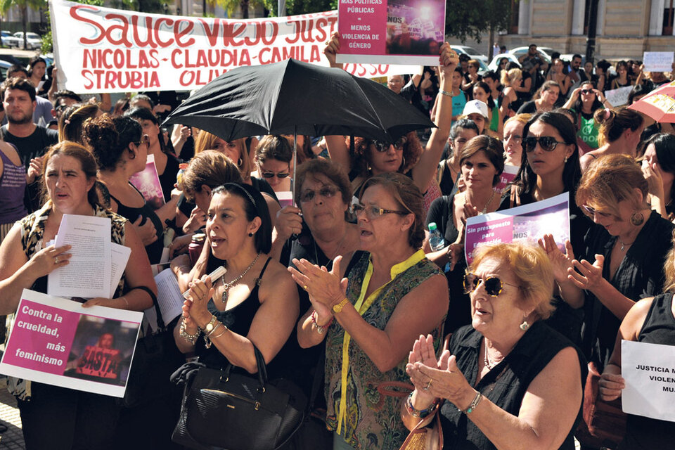 En la concentración participó también Romina Dusso. (Fuente: Eduardo Edmundo Seval)