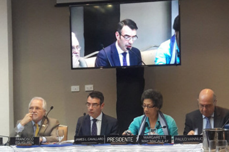 La reunión en pleno de la Comisión Interamericana de Derechos Humanos (CIDH), que deliberó esta semana en Panamá.