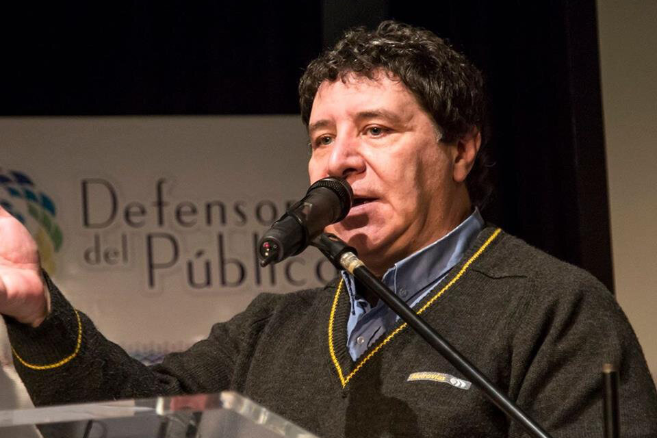 Enrique Rossito, secretario de Prensa del sindicato de metrodelegados. (Fuente: Facebook)