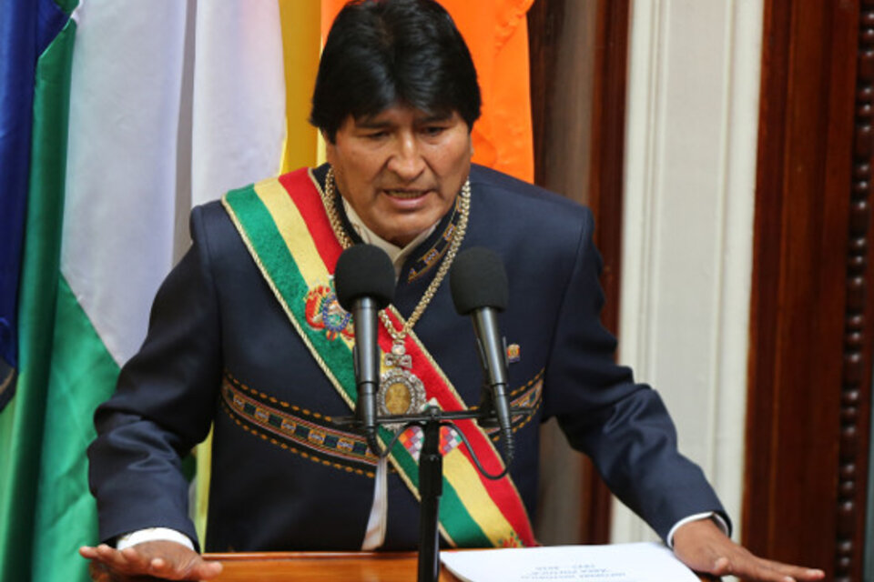 “Vamos para conocer cuál es el problema que tienen”, expresó en un acto el presidente Evo Morales. (Fuente: EFE)