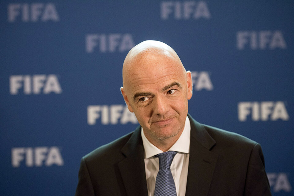 Gianni Infantino, presidente de la FIFA. (Fuente: EFE)