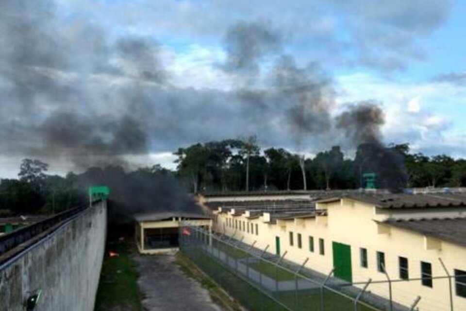 En una cárcel de Manaos hubo hace unos días una matanza de casi 60 presos. (Fuente: EFE/Jander Robson )