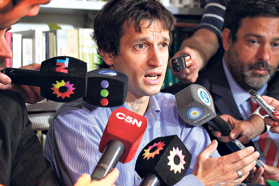 Diego Lagomarsino dio una entrevista ayer, al cumplirse dos años de la muerte de Alberto Nisman.