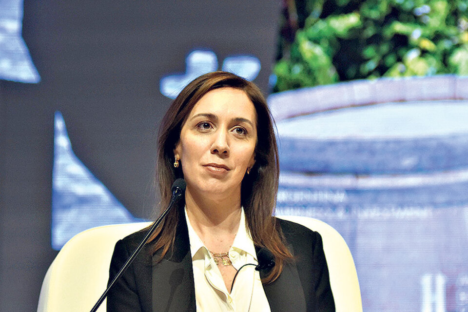 La gobernadora María Eugenia Vidal salió a defender la ayuda que recibirá. (Fuente: DyN)