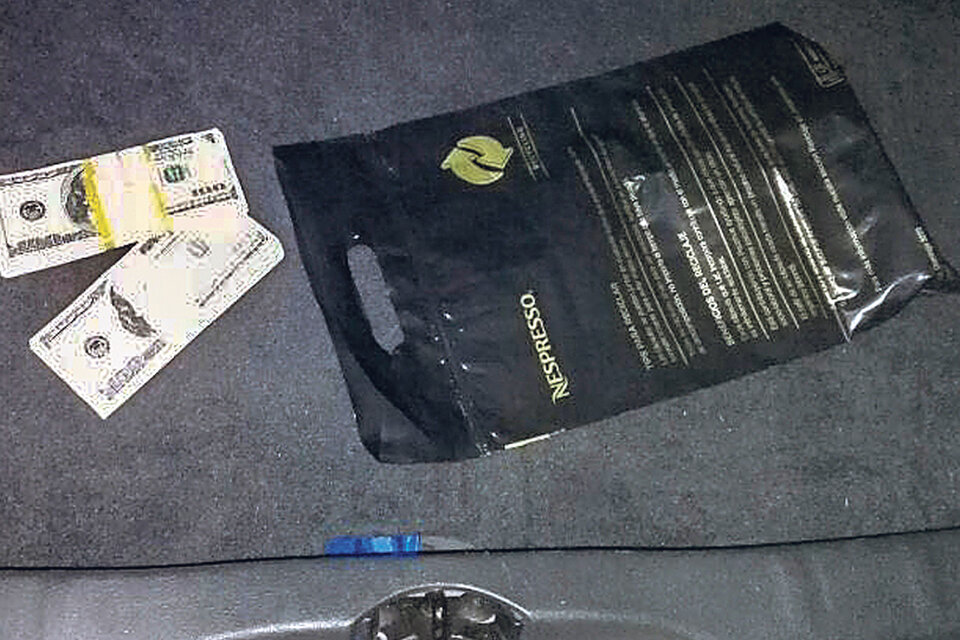 En el auto del yerno, hallaron 20 mil dólares que pueden haber sido robados al empresario. (Fuente: Télam)