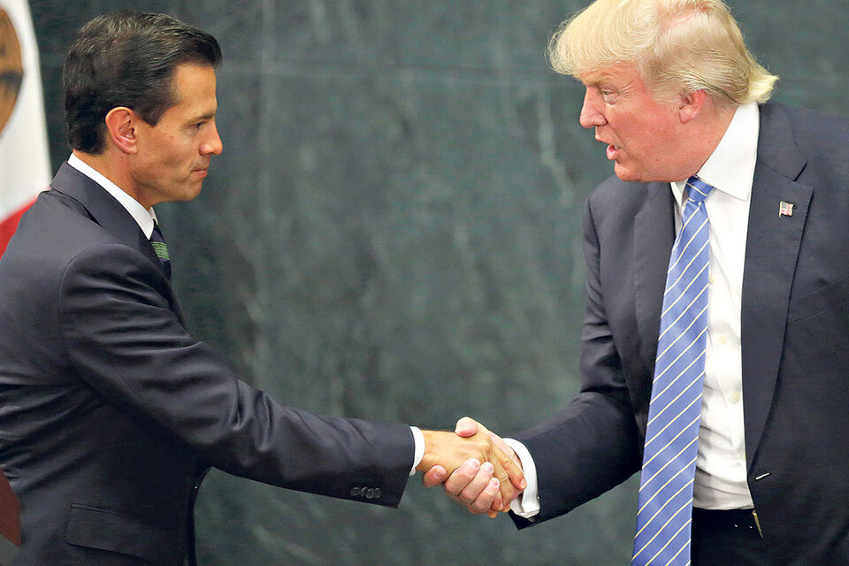 La visita de Trump a México, antes de ganar las elecciones, le causó muchos problemas a Peña Nieto.