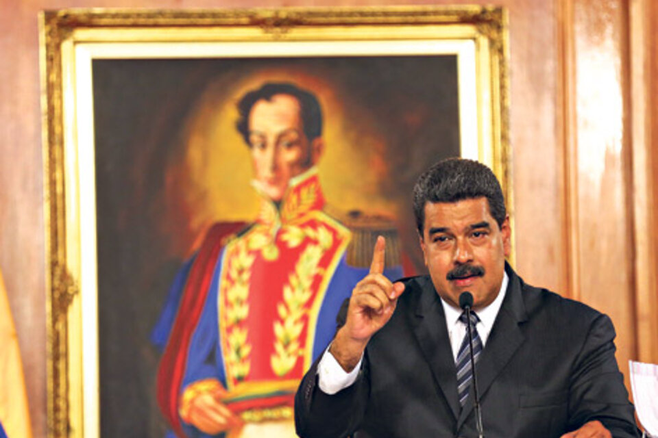 El presidente Maduro acusó a la oposición de intentar dar un golpe de Estado. (Fuente: EFE)