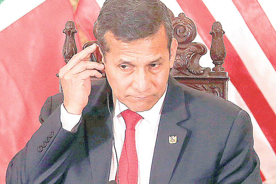 Ollanta Humala, acusado de recibir U$S 3 millones en coimas. (Fuente: EFE)