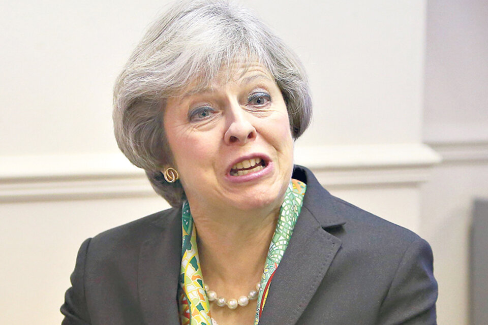 La primera ministra británica, Theresa May, parece inclinarse por un Brexit duro.