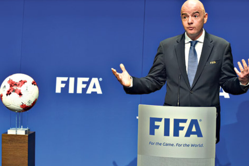 Gianni Infantino impuso la idea que empezó a fogonear no bien asumió su cargo en la FIFA.