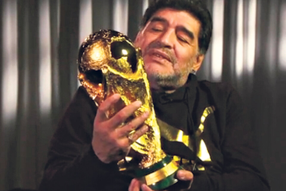 Para Maradona, la imagen no se mancha. 