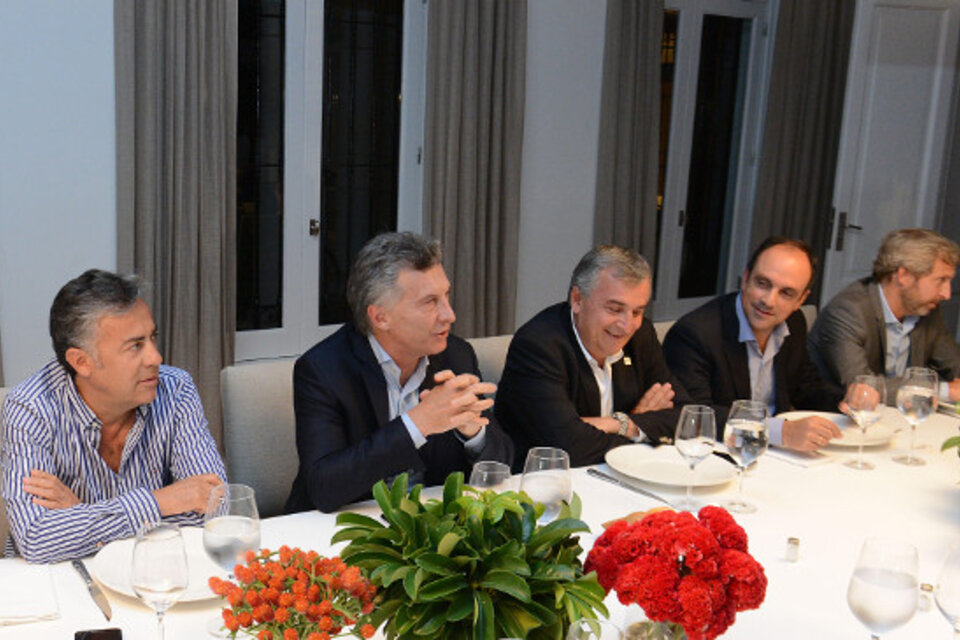 Ayer la cúpula del radicalismo estuvo en Olivos reunida con Macri. (Fuente: Presidencia de la Nación)