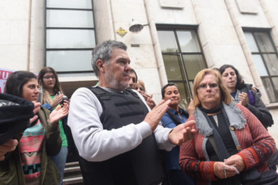 Alberto Perassi reclama que le entreguen los restos de su hija, desaparecida en 2011.  (Fuente: Sebastián Granata)