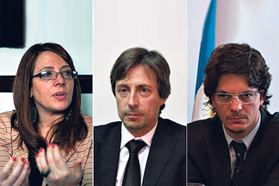 Los fiscales Sabrina Namer, Leonardo Filippini y Roberto Salum reemplazaron al fallecido Nisman.