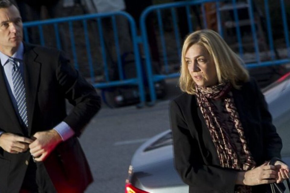 Los ex duquesa de Palma: él, condenado a prisión; ella, a pagar una multa.  (Fuente: AFP)