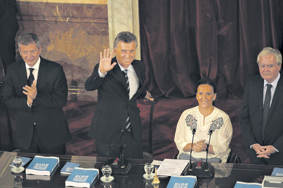 El presidente Mauricio Macri inaugurará el miércoles su segundo período de sesiones ordinarias en el Congreso. (Fuente: Bernardino Avila)