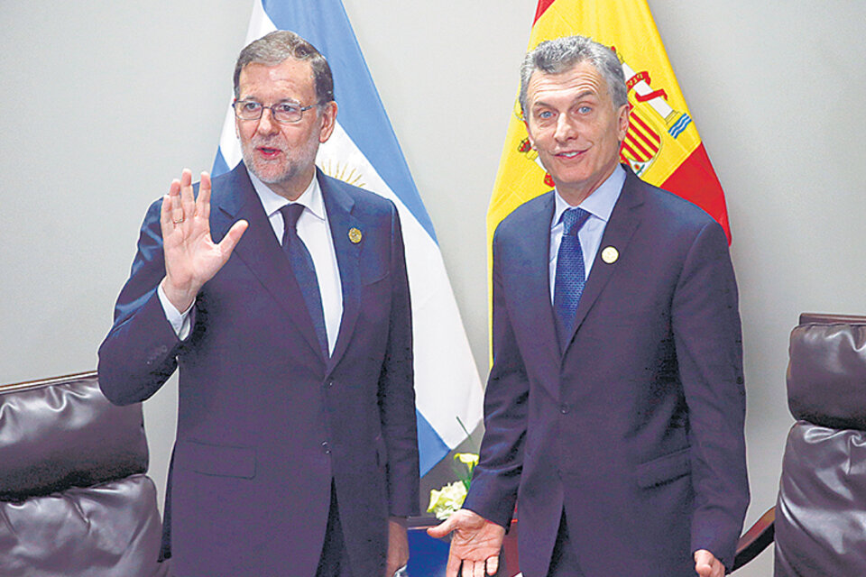 Mariano Rajoy es uno de los jefes de Estado con los que Mauricio Macri mantiene mejor relación. (Fuente: EFE)