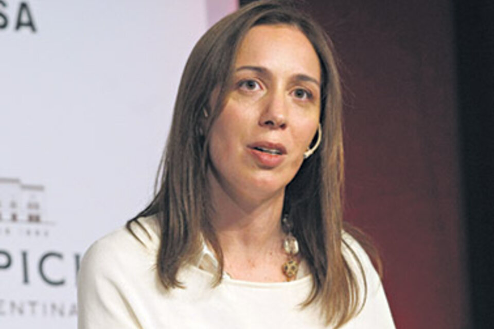 La gobernadora María Eugenia Vidal. (Fuente: DyN)