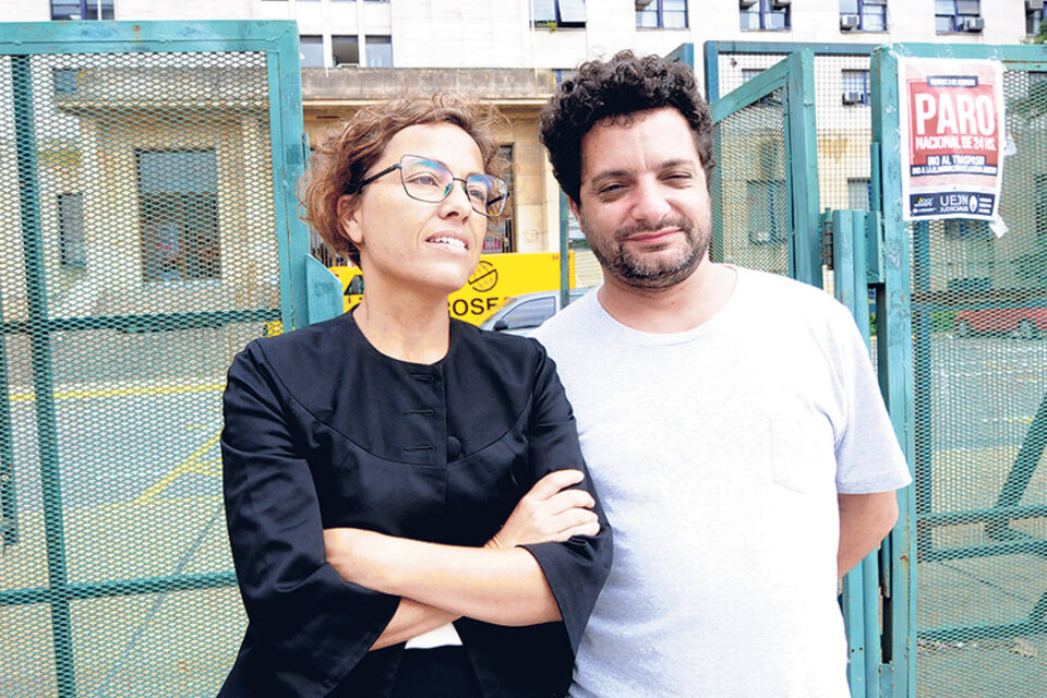 Josefina y Francisco Giglio declararon en el juicio por los crímenes cometidos en el llamado circuito ABO. (Fuente: Rafael Yohai)
