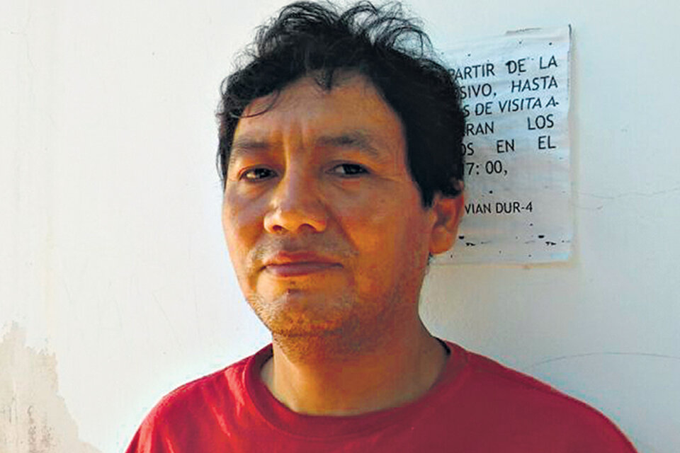 César Arias, dirigente de la comunidad guaraní Happo P+au, de la localidad de Embarcación.