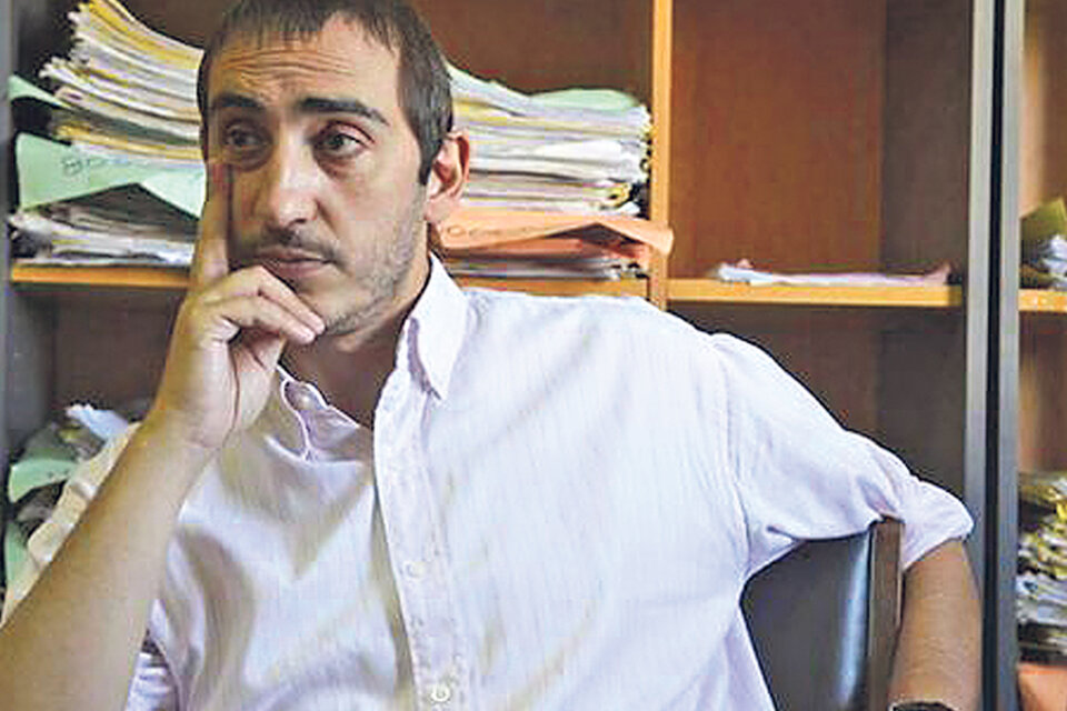 Fabricio Sidoti, fiscal que recibió la denuncia de Ayelén y ordenó hacerle un peritaje psiquiátrico.