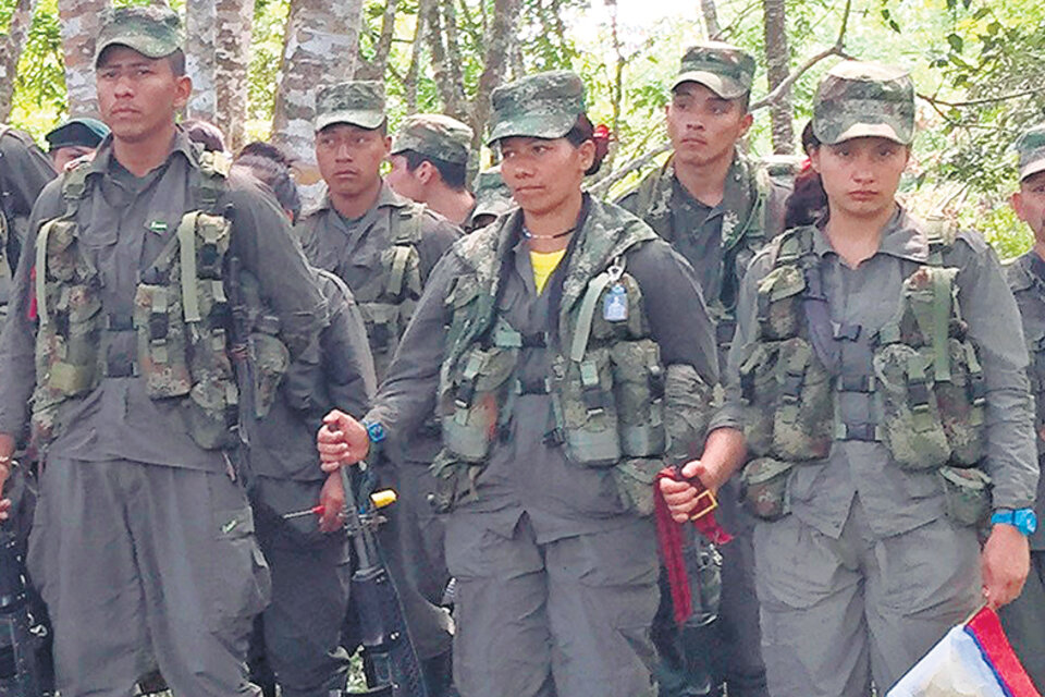 Los últimos rebeldes de las FARC en llegar al departamento de Caquetá.