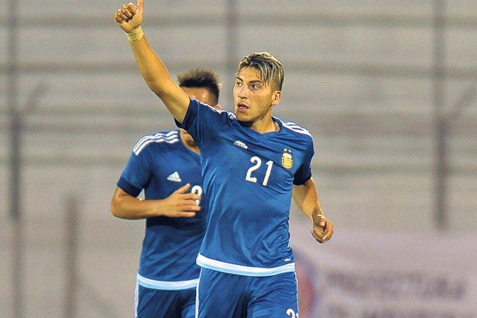 Marcelo Delgado, goleador del torneo con cinco, vuelve a ser titular.  (Fuente: AFP)